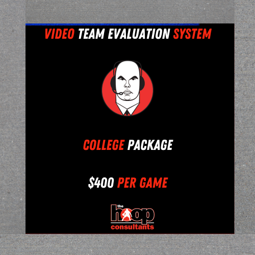 COLLEGE/FIBA TEAM GAME BREAKDOWN